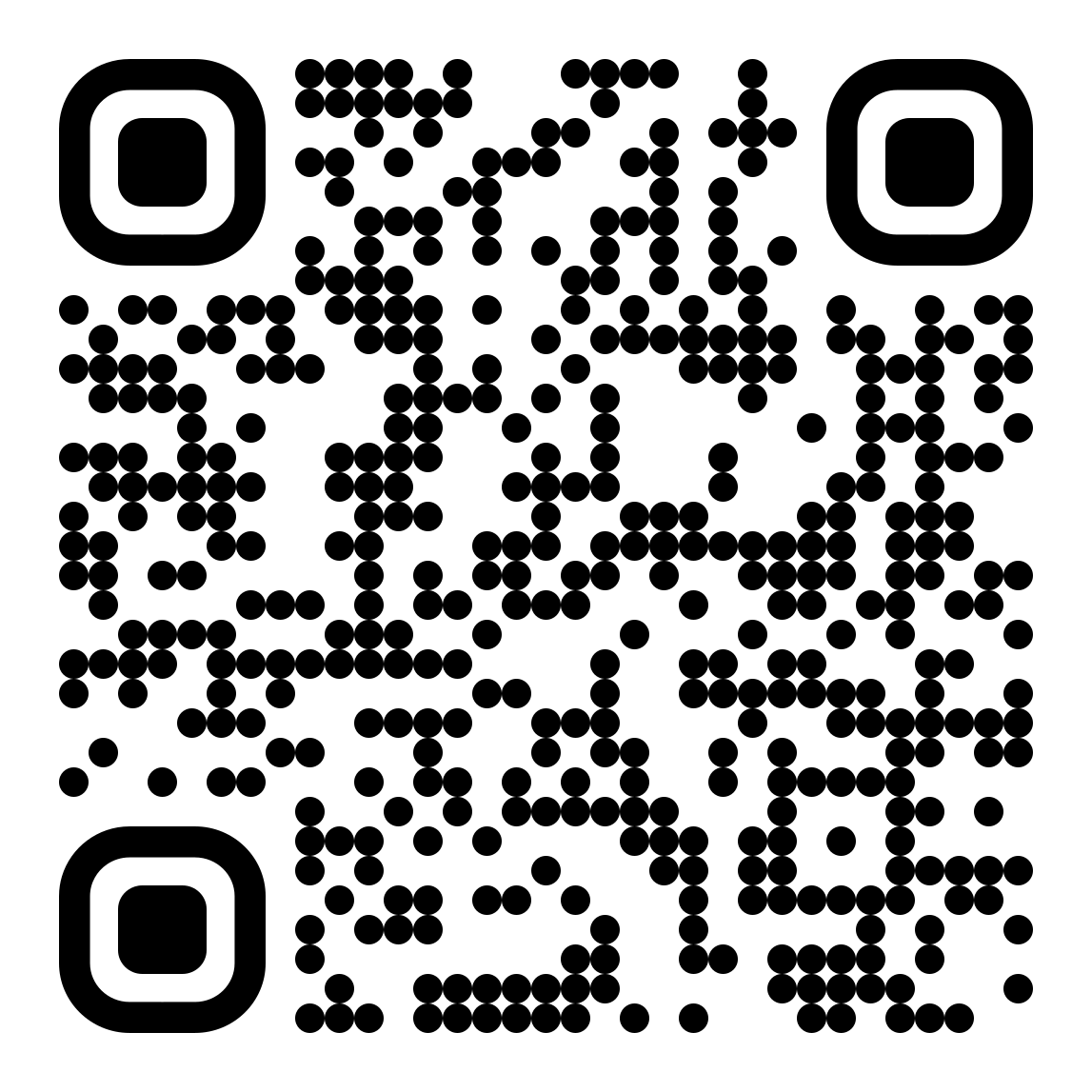 QR code to download oThings on the App Store